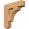 Ekena Millwork Legacy Craftsman Smooth Bracket, Western Red Cedar, 3 1/2"W x 16"D x 16"H BKT04X16X16LEC04SWR - alternate 1